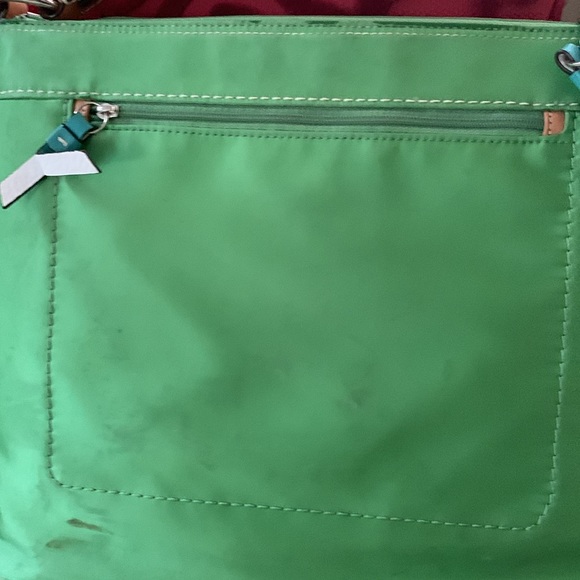 Coach crossbody color green - Picture 2 of 4